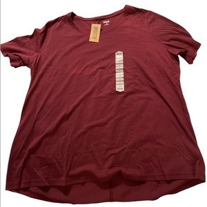 Duluth Trading Co Womens plus 1X crew tee